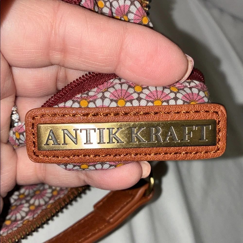 Antik‎ Kraft Brown Crossbody Bag